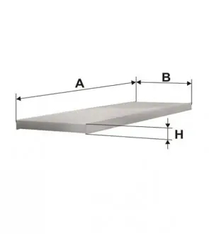 Фильтр, воздух во внутреннем пространстве WIX FILTERS WP6912