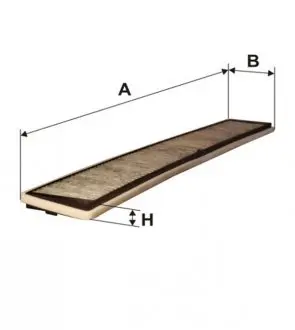 Фільтр, повітря у внутрішньому просторі WIX FILTERS WP9003