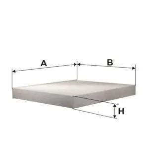 Фильтр, воздух во внутреннем пространстве WIX FILTERS WP9036