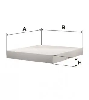 Фильтр, воздух во внутреннем пространстве WIX FILTERS WP9108