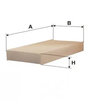 Фильтр, воздух во внутреннем пространстве WIX FILTERS WP9206