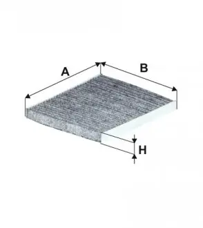 Фильтр, воздух во внутреннем пространстве WIX FILTERS WP9211