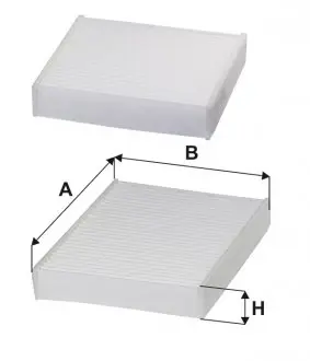 Фильтр, воздух во внутреннем пространстве WIX FILTERS WP9256