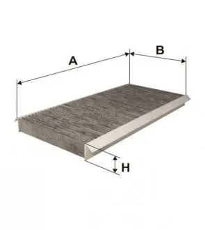 Фільтр, повітря у внутрішньому просторі WIX FILTERS WP9267