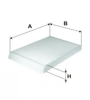 Фильтр, воздух во внутреннем пространстве WIX FILTERS WP9308