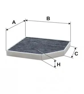 Фильтр, воздух во внутреннем пространстве WIX FILTERS WP9329