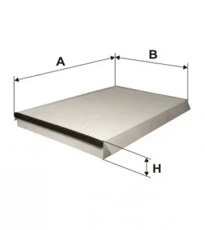 Фільтр, повітря у внутрішньому просторі WIX FILTERS WP9330