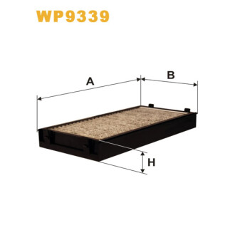 Фильтр, воздух во внутреннем пространстве WIX FILTERS WP9339