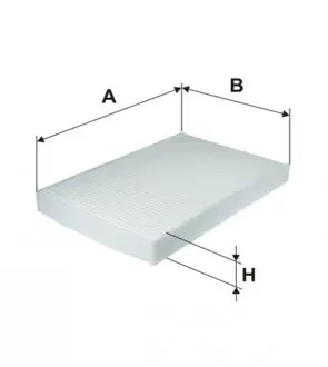 Фільтр, повітря у внутрішньому просторі WIX FILTERS WP9366