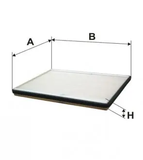 Фільтр, повітря у внутрішньому просторі WIX FILTERS WP9370