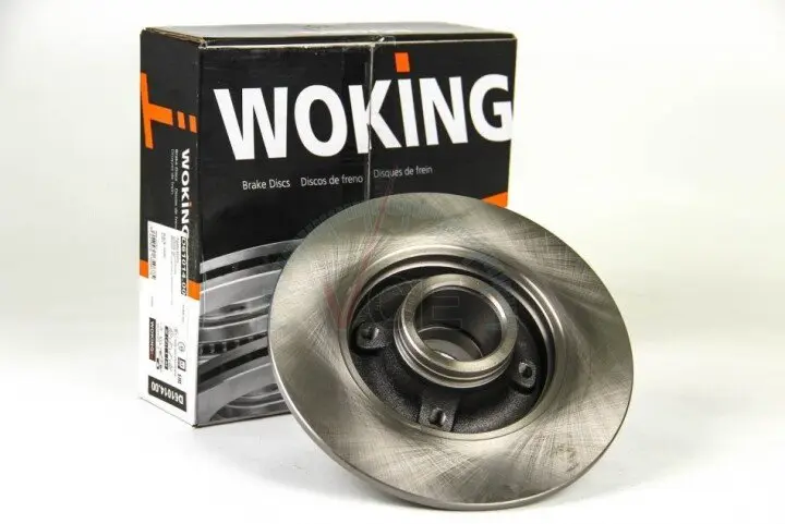 Гальмівний диск задн. ds3/c3/c4/ds3/ds4/208/2008/207/308/307 06- WOKING D61014.00 (фото 1)