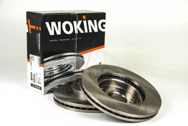 Фото 1 - Тормозной диск перед. auris/corolla (07-14) WOKING D61043.10 Тормозной диск перед. auris/corolla (07-14) WOKING D61043.10 (фото 1)
