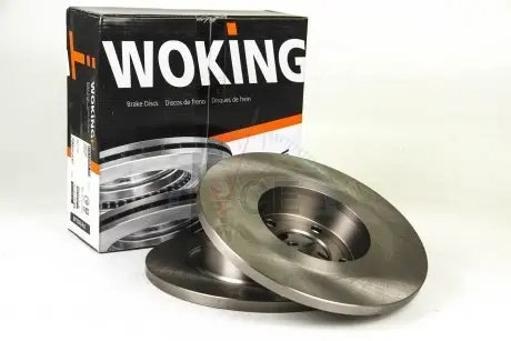 Тормозной диск задн. proace/dispatch/jumpy/expert/scudo 06-16 WOKING D61053.00