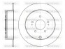 Диск гальмівний задній (кратно 2) (Remsa) Mitsubishi Lancer X Outlander II (D61098.00) WOKING D6109800 (фото 1)