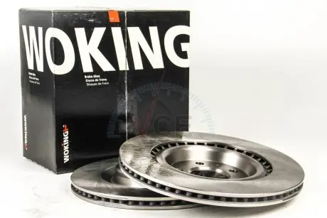 Тормозной диск задн. a6/a8/a7/q5/a4/a5/q7/touareg/a4/a6/macan 14- WOKING D61492.10