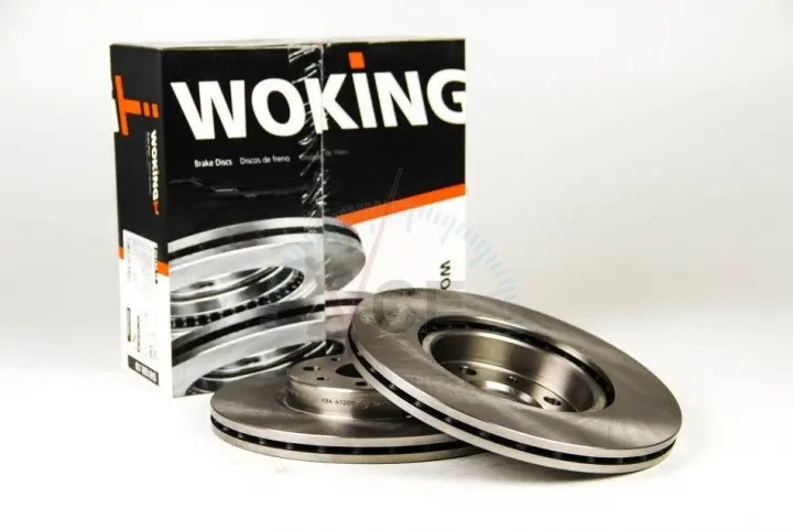 Фото 1 - Гальмівний диск перед. doblo 01-05 (257x20) WOKING D6189.10 Гальмівний диск перед. doblo 01-05 (257x20) WOKING D6189.10 (фото 1)