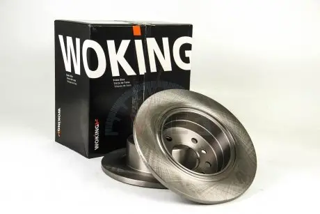 Тормозной диск зад. opel omega b 94- (286x12) WOKING D6488.00