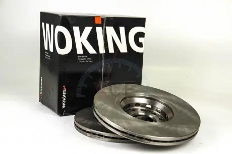 Тормозной диск перед. a4/a6/passat/superb (99-13) WOKING D6596.10