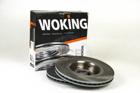 Тормозной диск перед. 1007/2008/206/207/208 1.2-2.0 (03-21) WOKING D6603.10