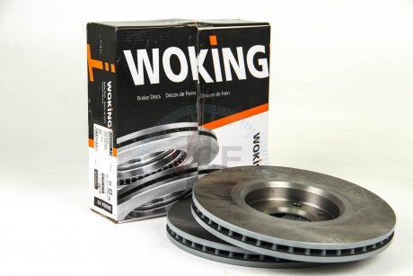 Тормозной диск WOKING D6604.10 (фото 1)