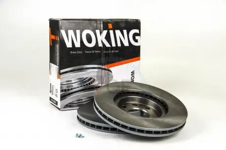 Тормозной диск перед. combo 1.7di/dti 01- (вент.) (260x24) WOKING D6611.10
