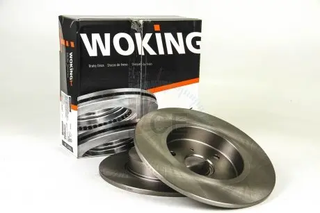 Тормозной диск WOKING D6617.00