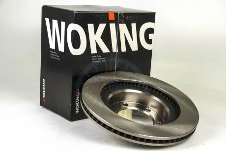 Тормозной диск перед. 4 runner/land cruiser (01-10) WOKING D6706.10