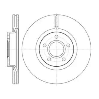 Тормозные диски WOKING D6711.10