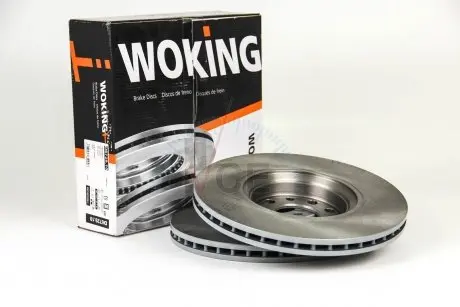 Гальмівний диск перед. opel astra g 98-05/h 04-(308x25) (вен.) WOKING D6729.10