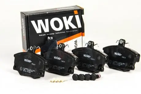 Тормозные колодки пер. tipo/ritmo/argenta/thema/prisma 81-06 WOKING P0463.14
