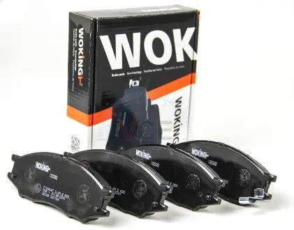 Гальмівні колодки перед. almera (06-21) WOKING P10233.02