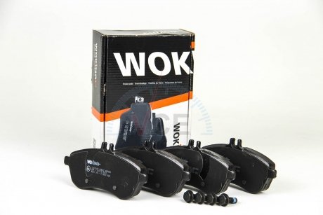 Комплект тормозных колодок, дисковый тормоз WOKING P12013.00 (фото 1)
