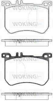 Гальмівні колодки WOKING P14333.00