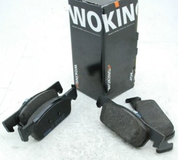 Комплект тормозных колодок, дисковый тормоз WOKING P14403.00 (фото 1)