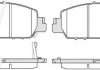 Колодки гальмівний диск. перед. (Remsa) Honda HR-V 15>/Accord 3,5i 12> (P14483.02) WOKING P1448302 (фото 1)