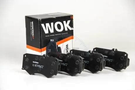 Комплект тормозных колодок, дисковый тормоз WOKING P1473.30