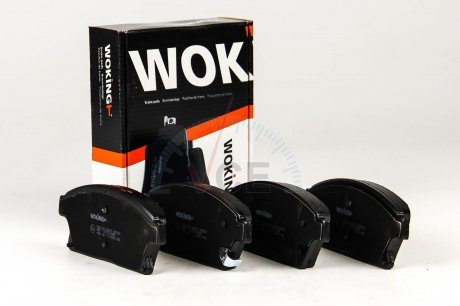 Комплект тормозных колодок, дисковый тормоз WOKING P15313.02 (фото 1)
