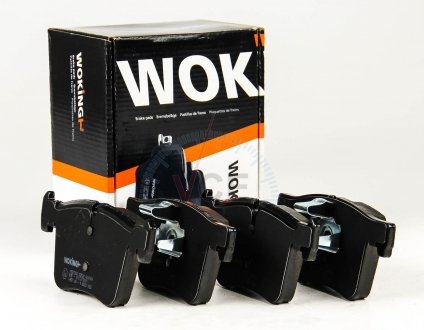 Комплект тормозных колодок, дисковый тормоз WOKING P15573.00 (фото 1)