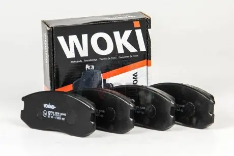 Тормозные колодки перед colt/lancer WOKING P2573.00