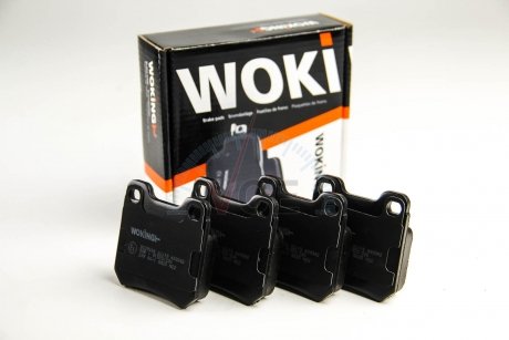 Комплект тормозных колодок, дисковый тормоз WOKING P3393.00 (фото 1)