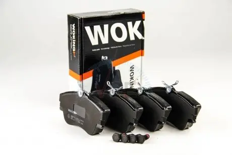 Комплект тормозных колодок, дисковый тормоз WOKING P5803.00