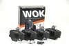 Тормозные колодки передние дисковые smart fortwo 0.7 04-07,smart fortwo 0.8 04-0 WOKING P605302 (фото 2)