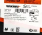 Тормозные колодки передние дисковые smart fortwo 0.7 04-07,smart fortwo 0.8 04-0 WOKING P605302 (фото 8)