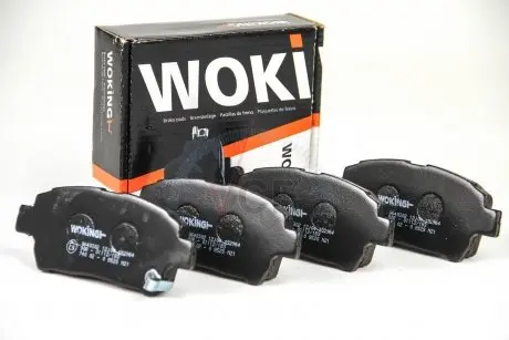 Тормозные колодки перед. Toyota Yaris/Prius 99-05 (Akebono) WOKING P6403.02