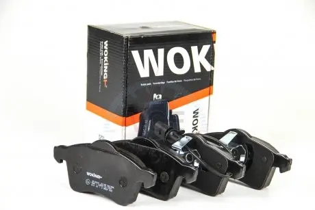 Комплект гальмівних колодок, дискове гальмо WOKING P7183.01