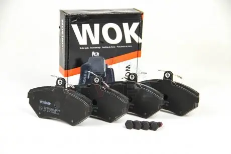 Гальмівні колодки перед. caddy/cordoba/golf/ibiza/lupo (91-05) WOKING P7313.00