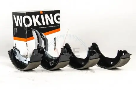 Колодки ручного тормоза touareg 02-10/cayenne 02-07/lr iii 02-12/audi q7 06-15 (vag) WOKING Z4163.00