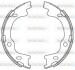 Комплект гальмівних колодок, гальмівна система стоянки. WOKING Z4699.00 (фото 1)