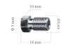 Штуцер 3/8x24 тормозной трубки 4,75мм (папа) L=18мм WP 5-100-115 (фото 1)