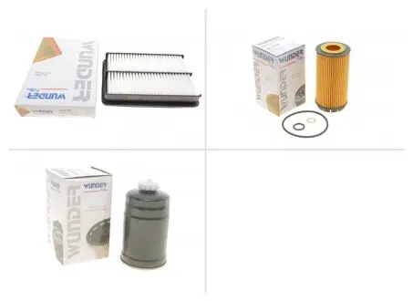 Комплект замены фильтров KIA (Kia) Cerato (Церато) 2.0 CRDi D4EA WUNDER ТО-0000065